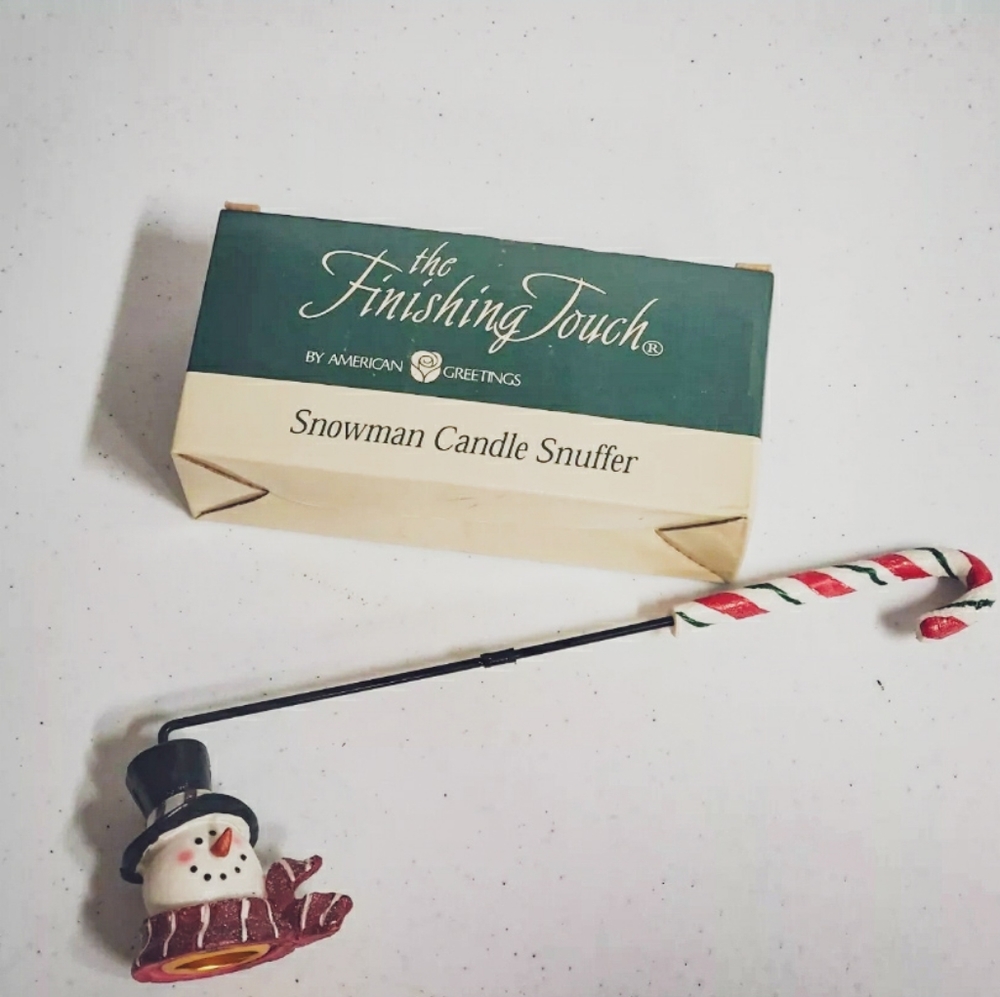 Set of 2Snowman Candle Snuffer American Greetings